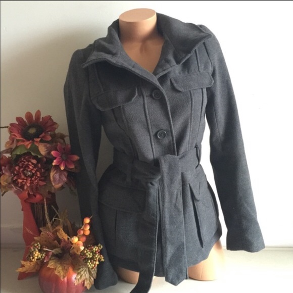 H&M Slate Gray Coat - Picture 1 of 3